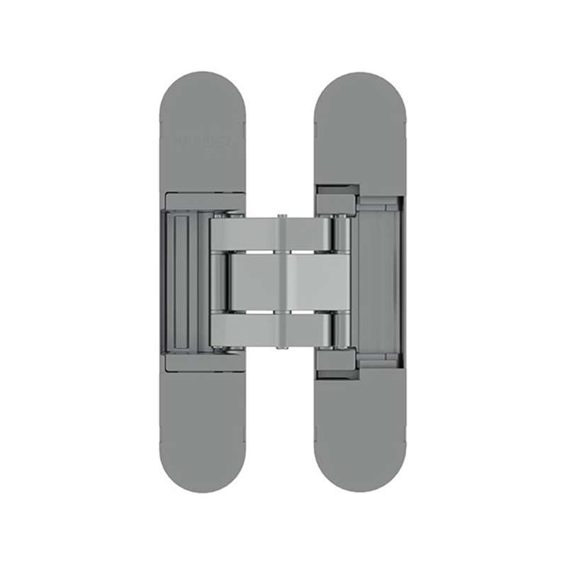 Bản Lề Âm 3D Hợp Kim Kẽm Mạ Crom Mờ