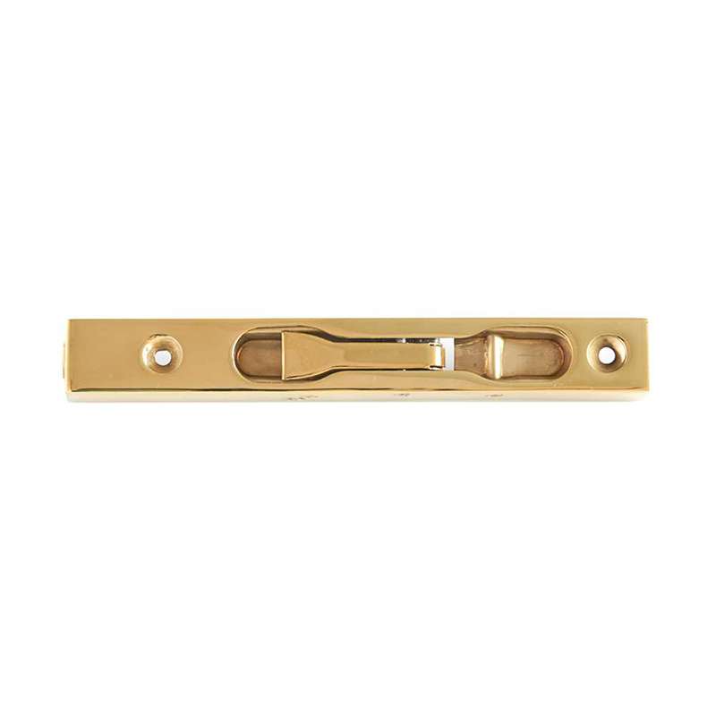 Chốt Âm Cho Cửa Gỗ 150mm Vàng Bóng