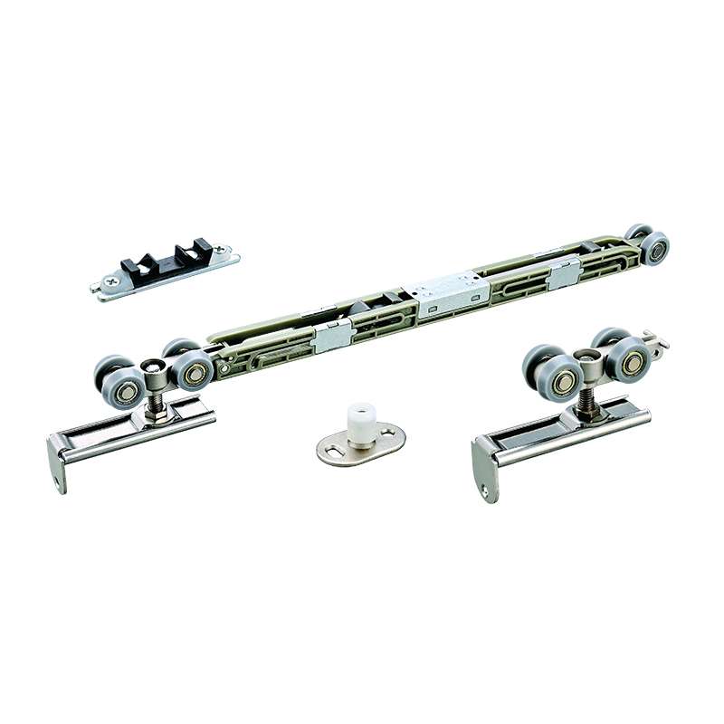 Bộ Phụ Kiện Cửa Trượt Giảm Chấn 2 Chiều Cho 1 Cánh 80Kg