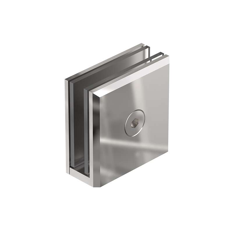 Wall To Glass Clamp Polished