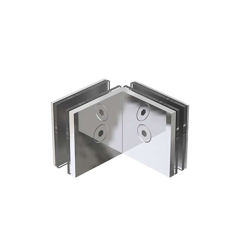 Kẹp Kính 90° Inox Bóng