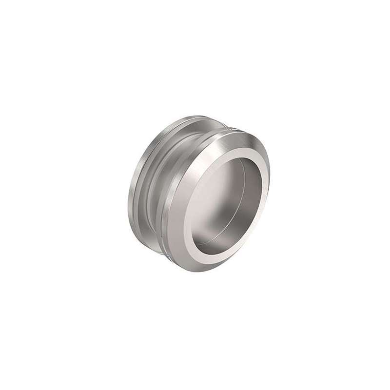 Tay Nắm Âm Tròn Cho Cánh Kính Inox Mờ