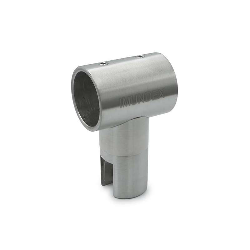 Pát Nối Thanh Treo Kính Inox Mờ