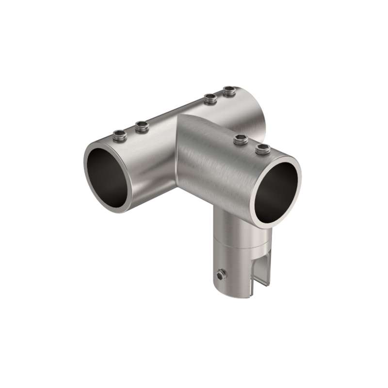 Pát Nối Thanh Treo Kính Inox Mờ
