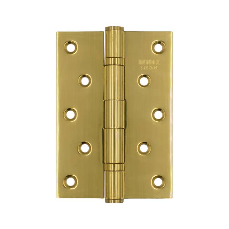 Bản Lề Lá Inox 304 127X89X3.0mm Vàng Bóng