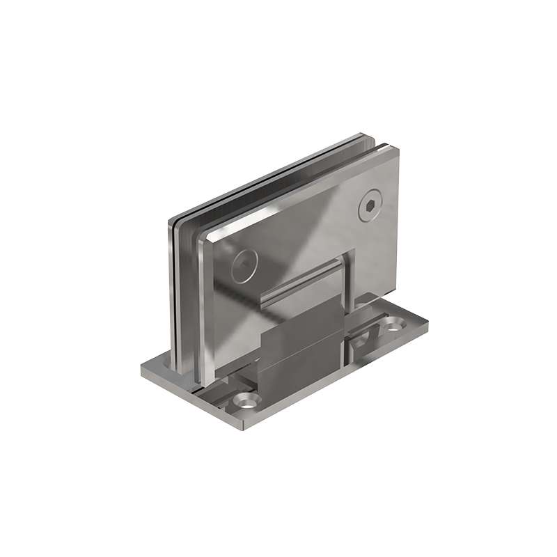 Bản Lề Kính Gắn Tường Inox Bóng