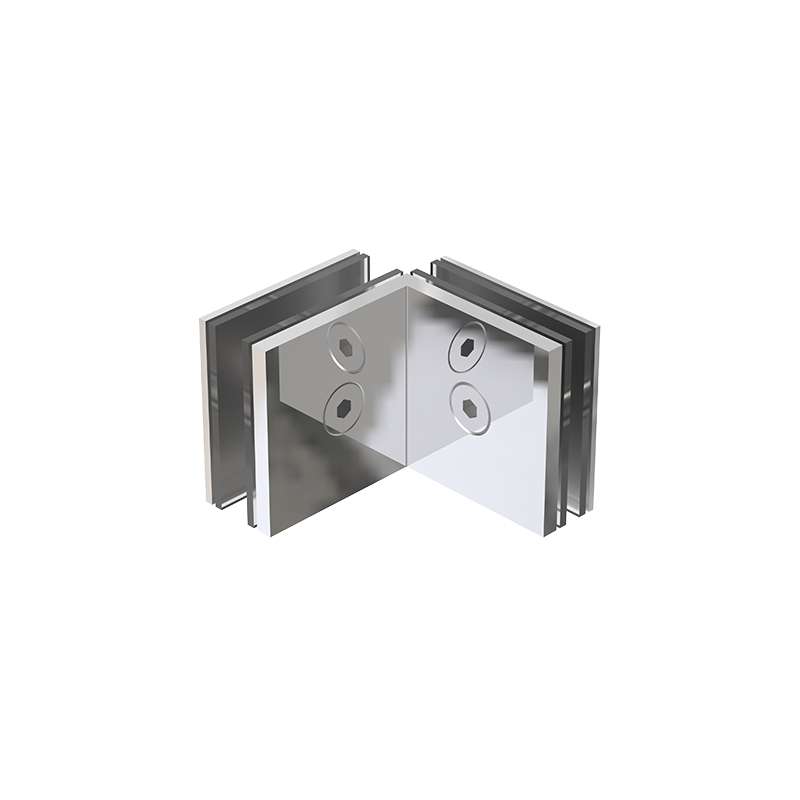 Kẹp Kính 90° Inox Bóng