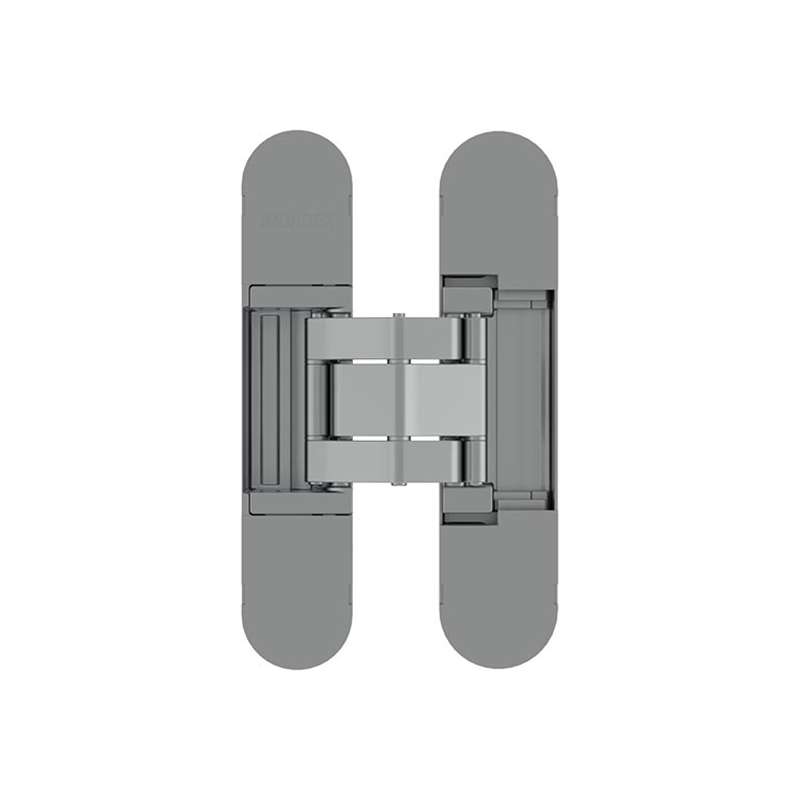 Bản Lề Âm 3D Hợp Kim Kẽm Mạ Crom Mờ