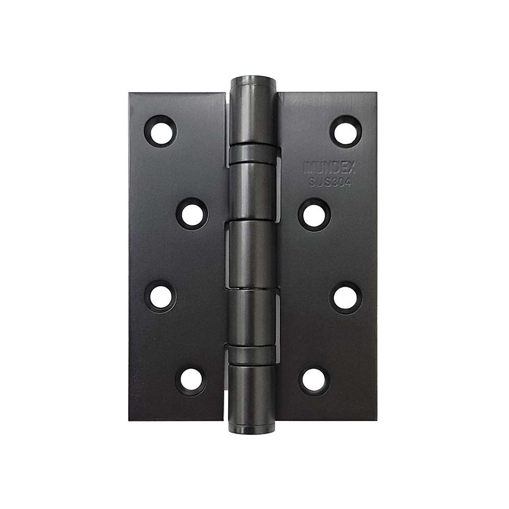 Ball bearing hinge (butt hinge)_SS304_102x76x3.0mm_Satin black