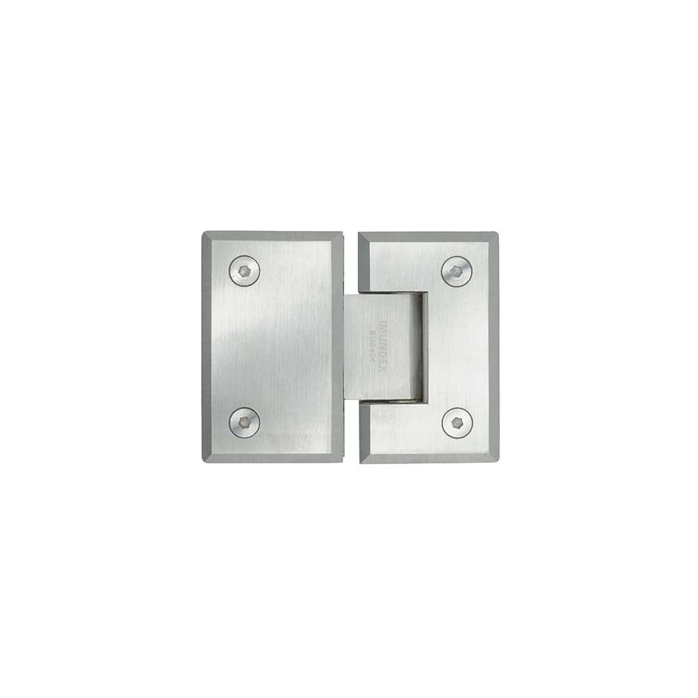 180° glass to glass hinge