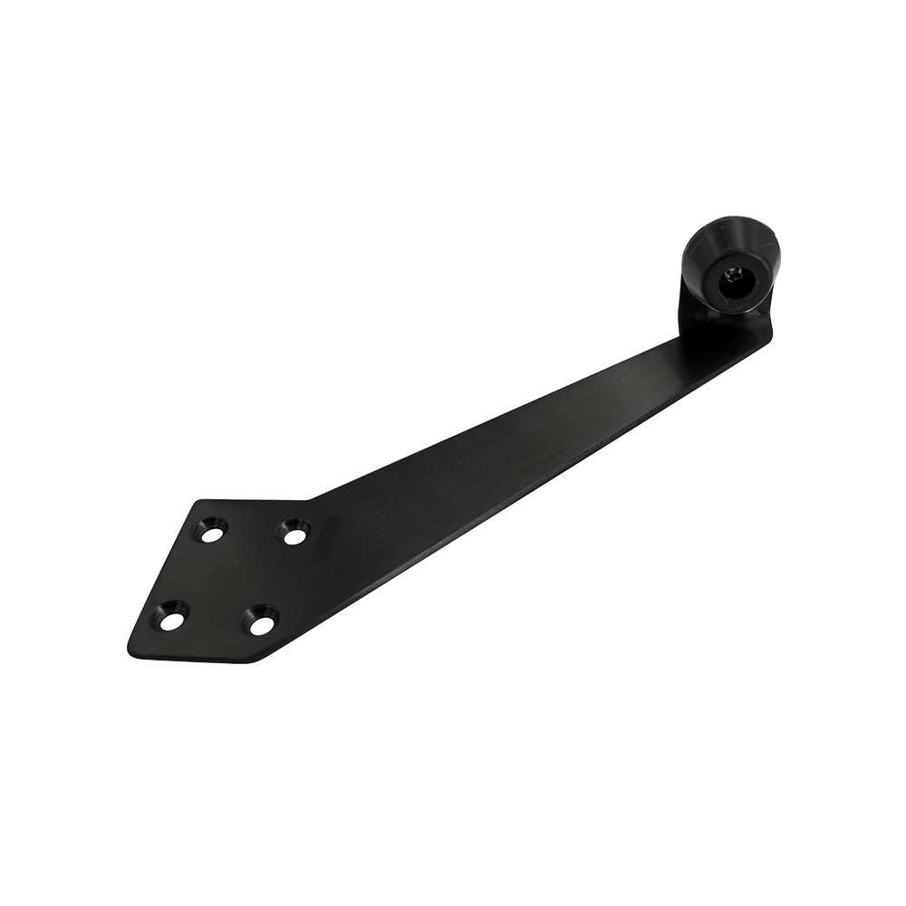 Frame-mounted door stopper_Satin black