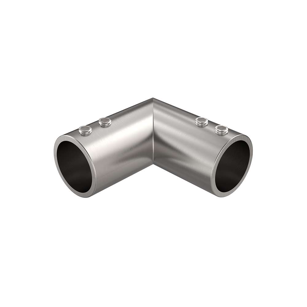 90-degree rail to rail connector