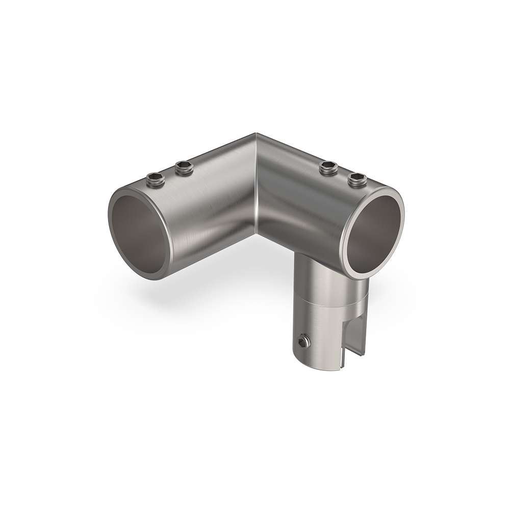 Pát nối thanh treo kính 90°