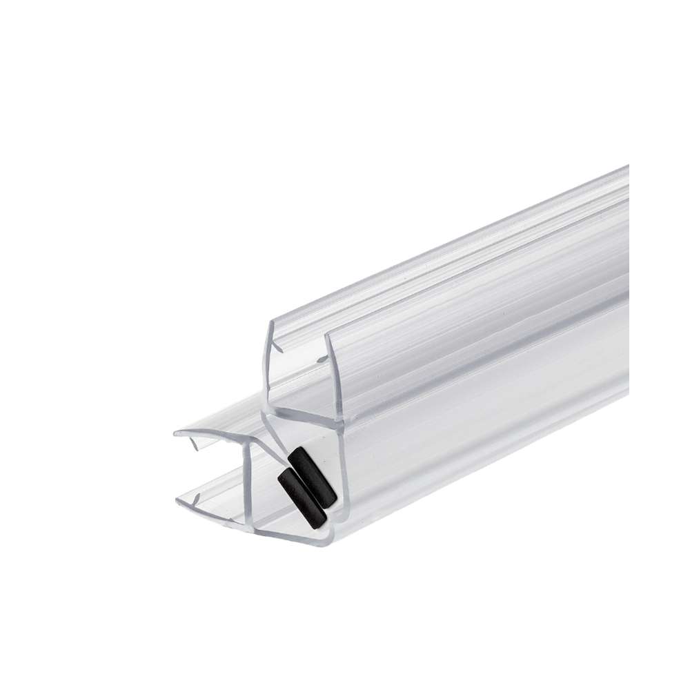 Magnet glass door seal, 90°