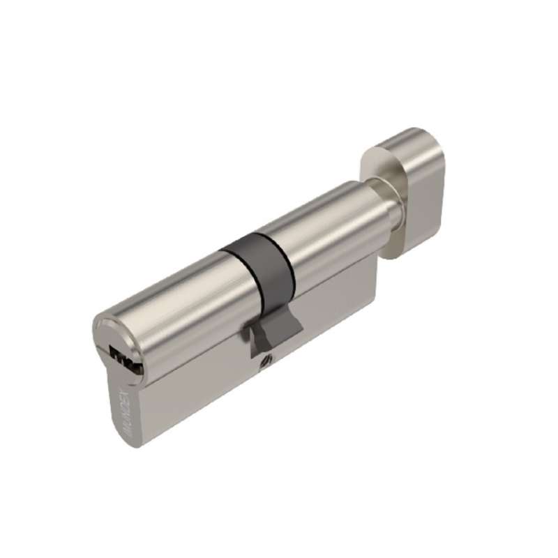 Ruột Khóa 1 Đầu Chìa Và 1 Dầu Vặn Ovan 80mm