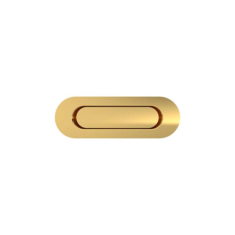 Tay Nắm Âm Cho Cửa Trượt Vàng Bóng