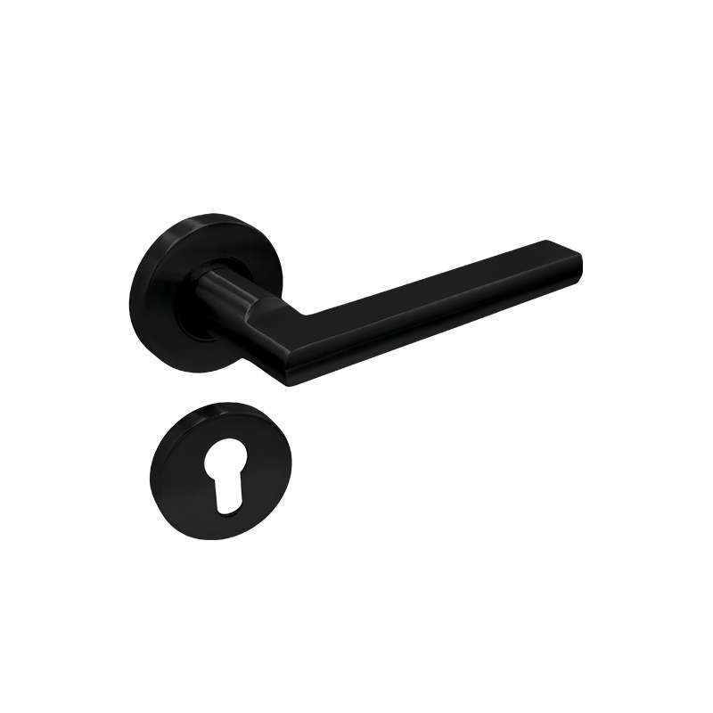 Tay Nắm Gạt Đặc Inox 304 Màu Đen