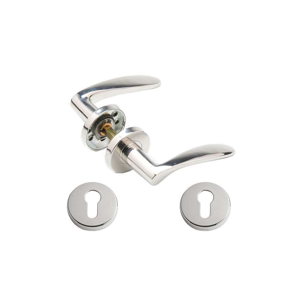 Solid lever handle_SS304_Polished