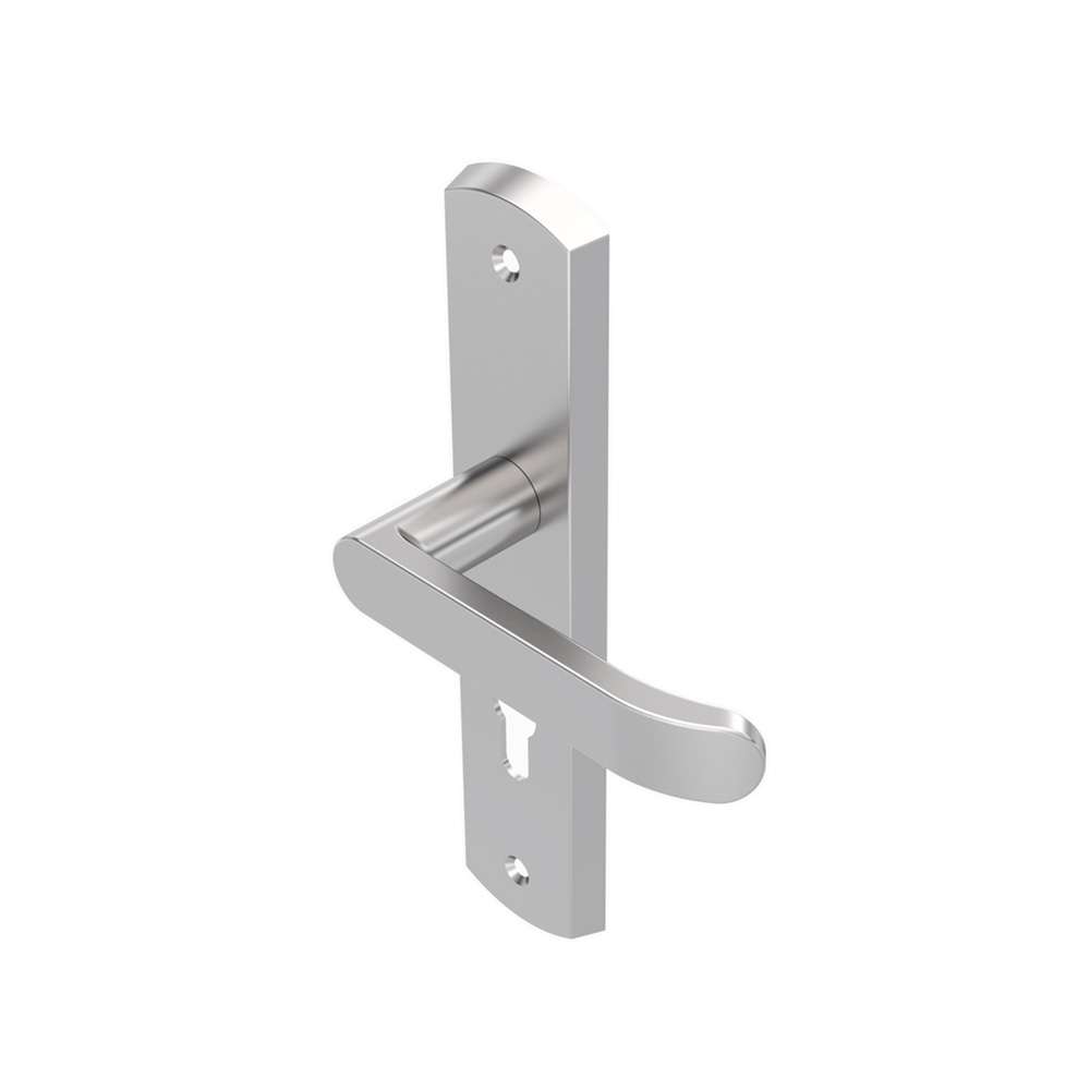 Tay nắm gạt nguyên thể_inox 304