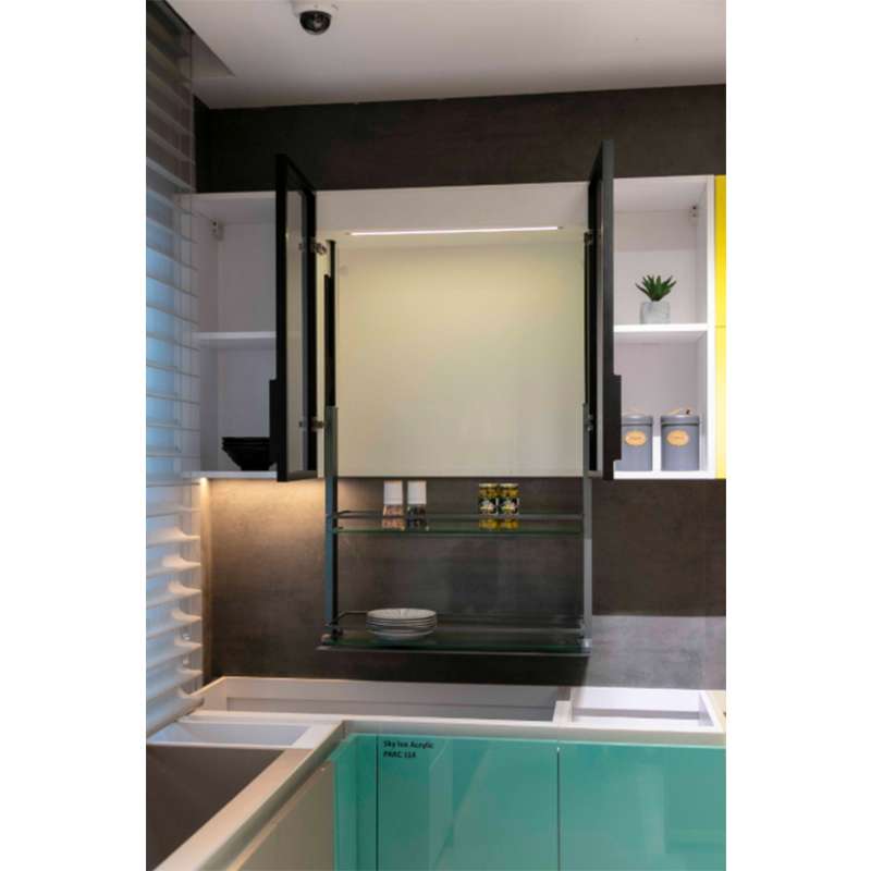 Bộ Tủ Đựng Đồ Khô Nâng Hạ Điện Cánh Mở Ecls-2 Series
