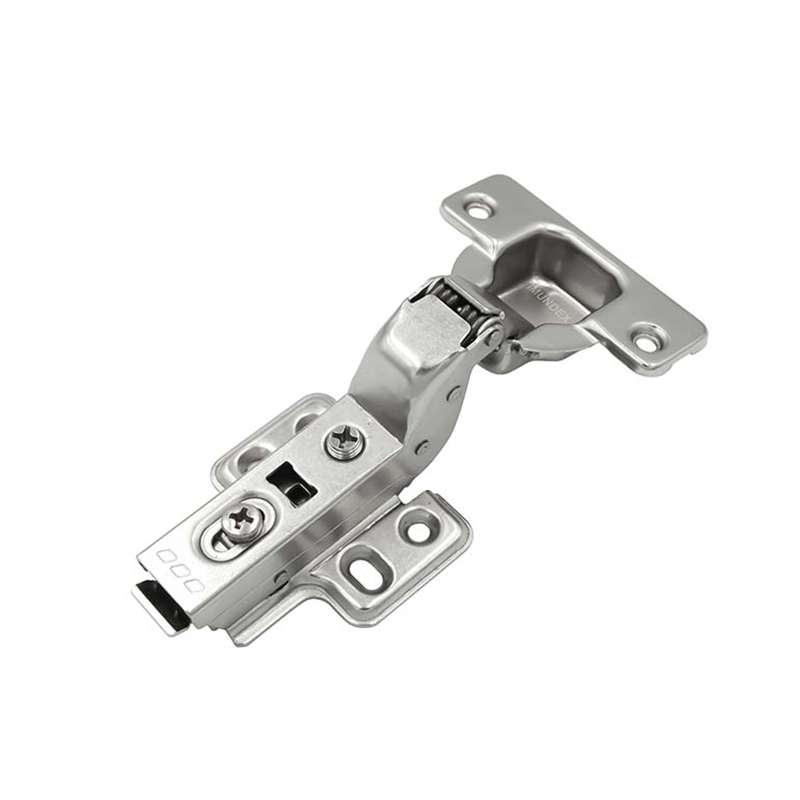 Bản Lề Tủ Lắp Cài Giảm Chấn 2 Chiều Lọt Lòng Màu Niken Mờ