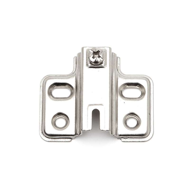 Đế Bản Lề 4 Lỗ Vít Màu Niken Mờ