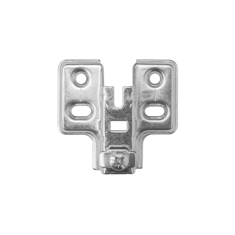 Đế Bản Lề 4 Lỗ Vít Màu Niken Mờ