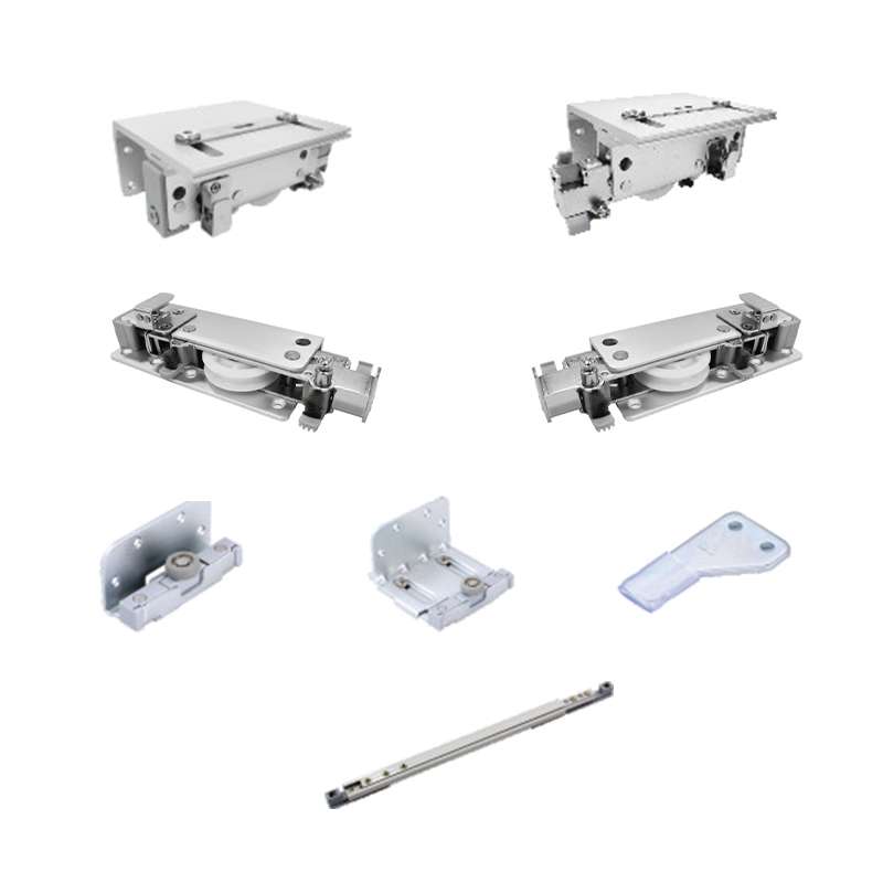 Bộ Phụ Kiện Cửa Trượt Treo Sdc-3 Series (Trùm Ngoài) 3 Cánh (Trọn Bộ)