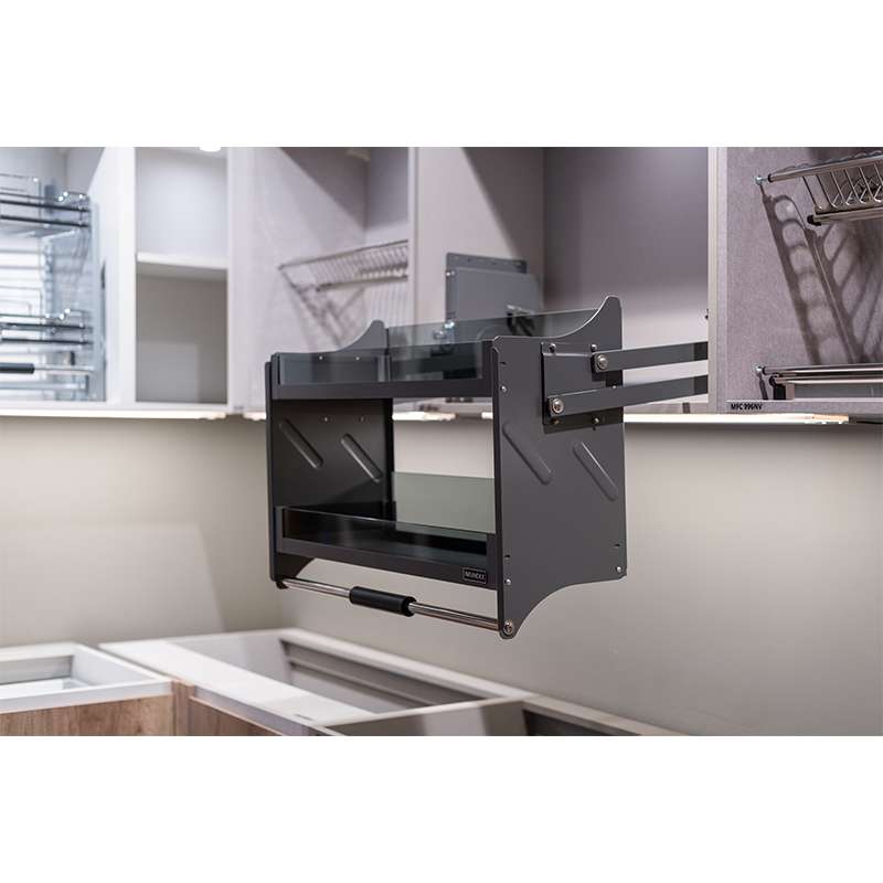 Kệ Nâng Hạ Đựng Đồ Khô 600mm