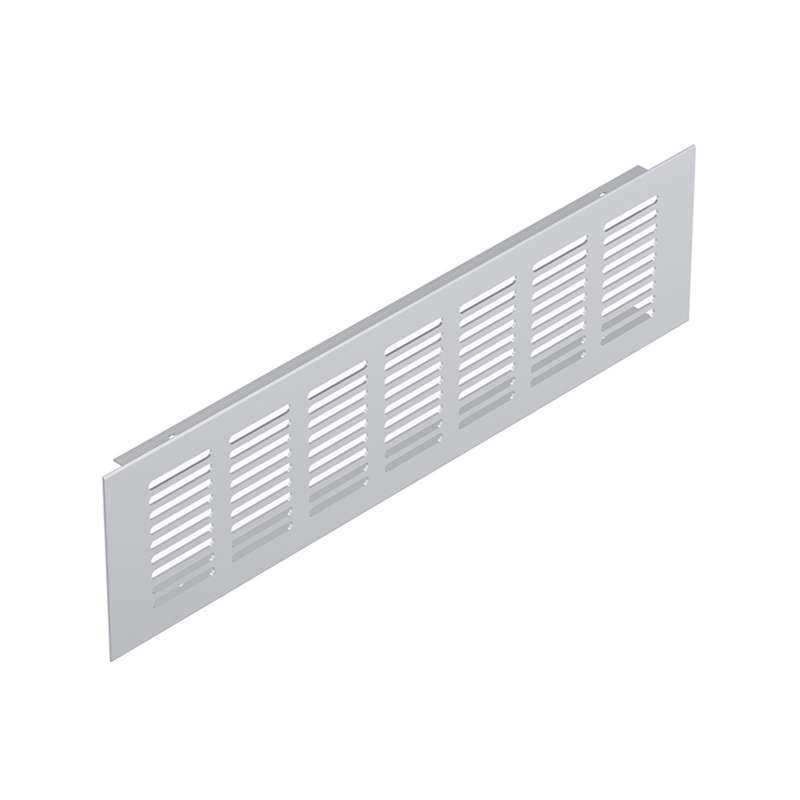 Tấm Thông Gió 80X400mm Màu Nhôm Mờ