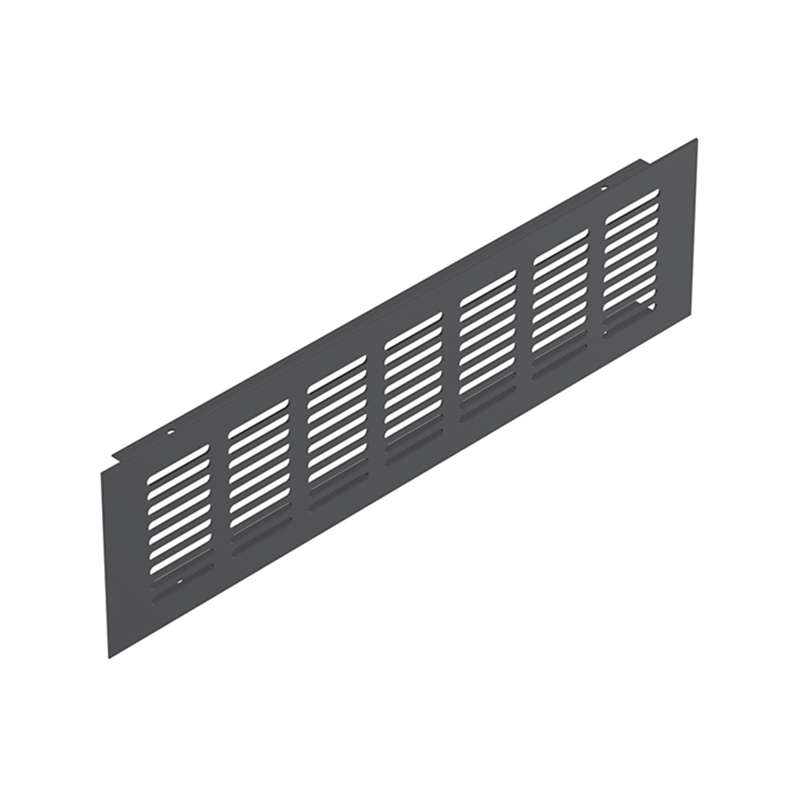 Tấm Thông Gió 50X300mm Màu Đen Mờ