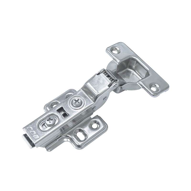 Bản Lề Tủ Lắp Cài Giảm Chấn 2 Chiều Trùm Nửa Inox 304