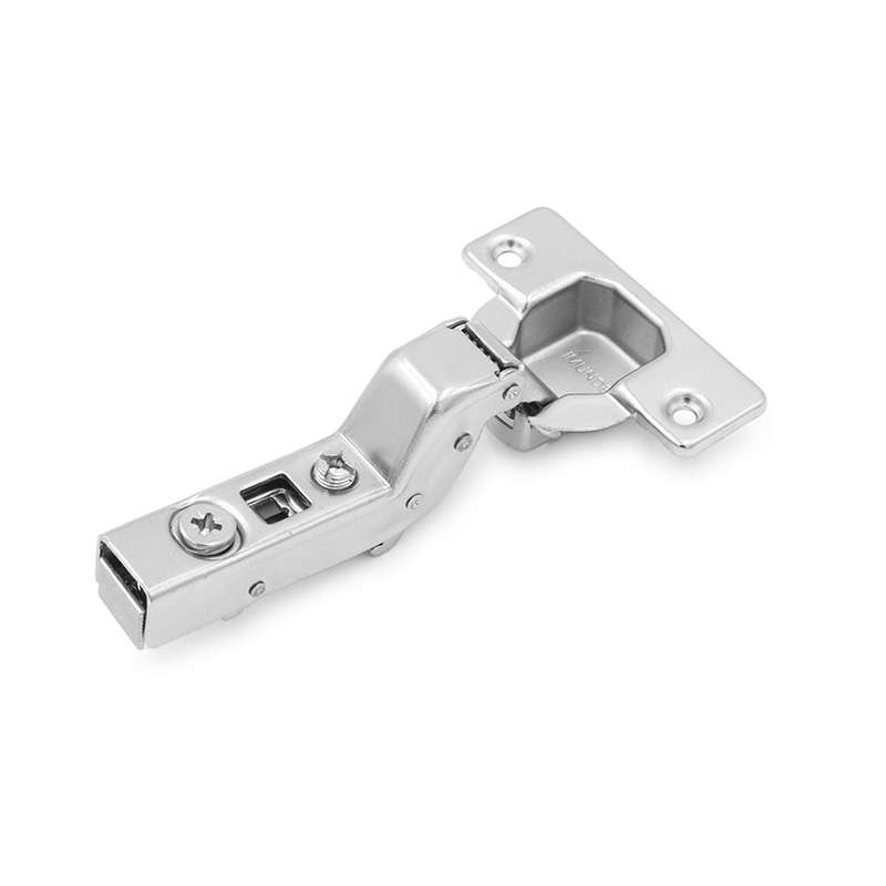 Bản Lề Tủ Lắp Cài Giảm Chấn 2 Chiều Lọt Lòng Màu Niken Mờ