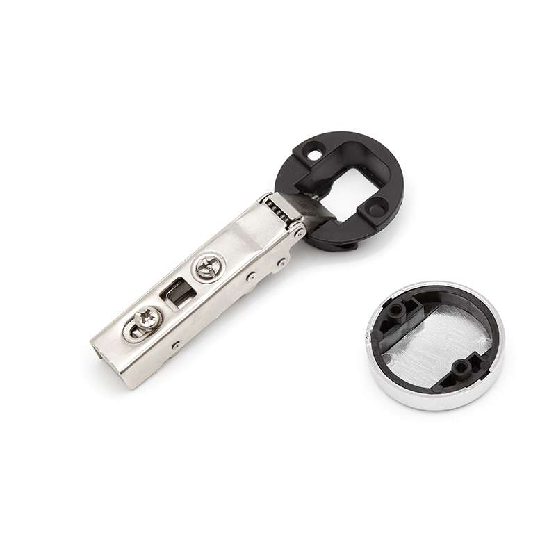 Bản Lề Tủ Lắp Cài Giảm Chấn 2 Chiều Cho Cánh Kính Trùm Ngoài