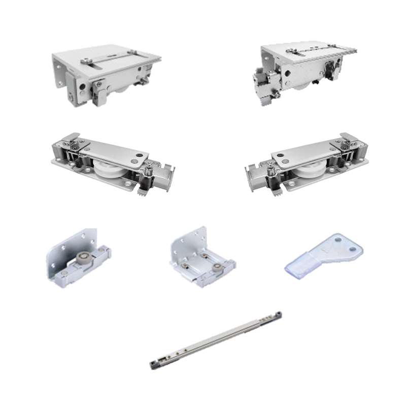 Bộ Phụ Kiện Cửa Trượt Treo Sdc-3 Series (Trùm Ngoài) 3 Cánh (Trọn Bộ)