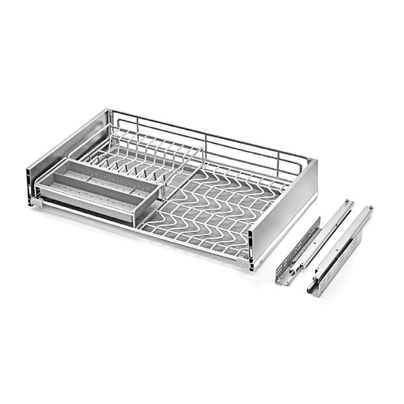 Phụ Kiện Tủ Bếp Với Ray Giảm Chấn 800mm