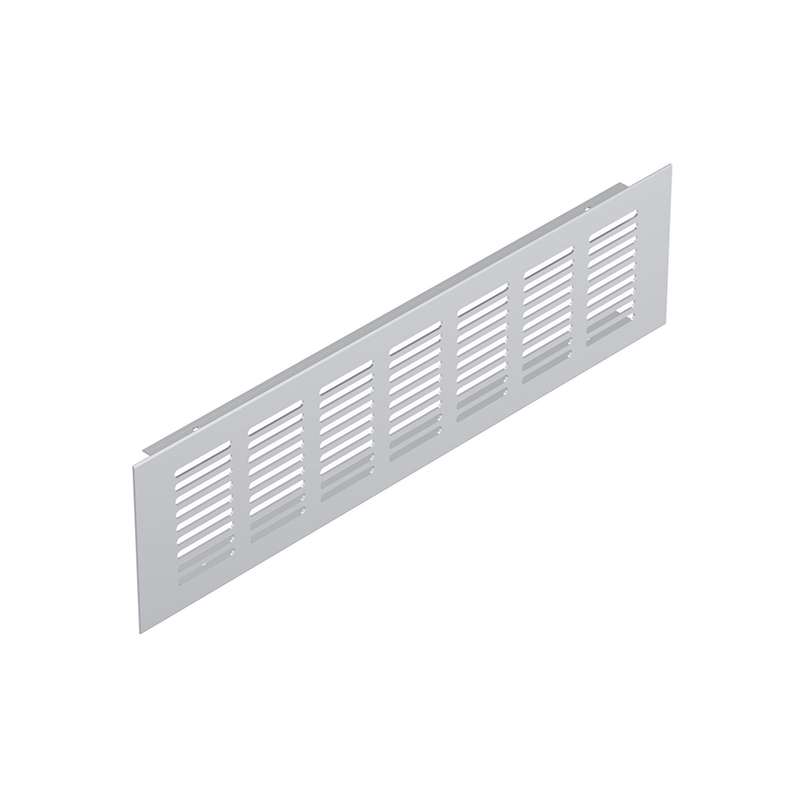 Tấm Thông Gió 80X500mm Màu Nhôm Mờ