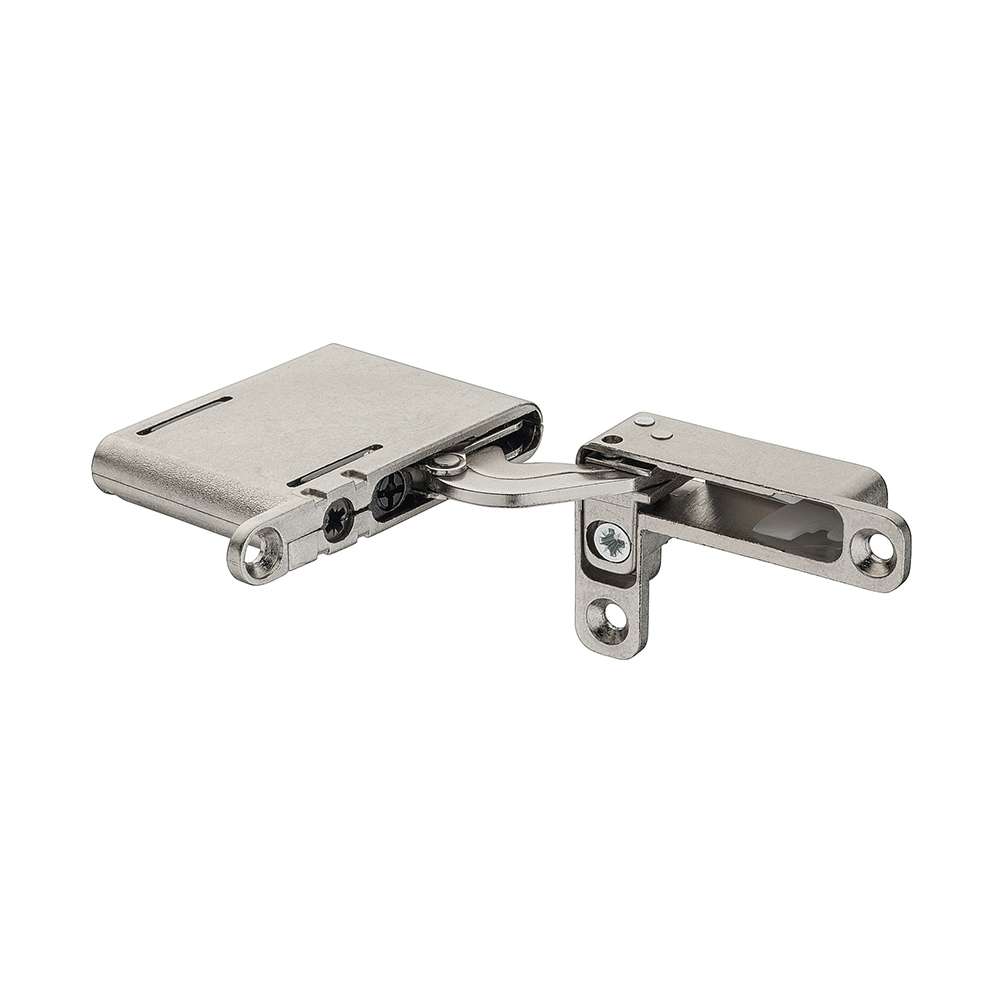Soft close invisible hinge for aluminium frame glass door