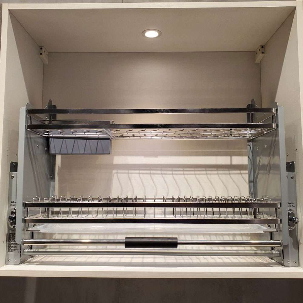 Kệ nâng hạ úp chén dĩa