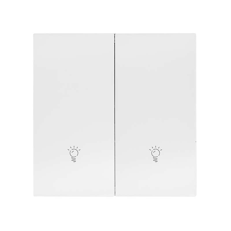 Công Tắc Zigbee Loại Nút Nhấn 2 Phím Màu Trắng