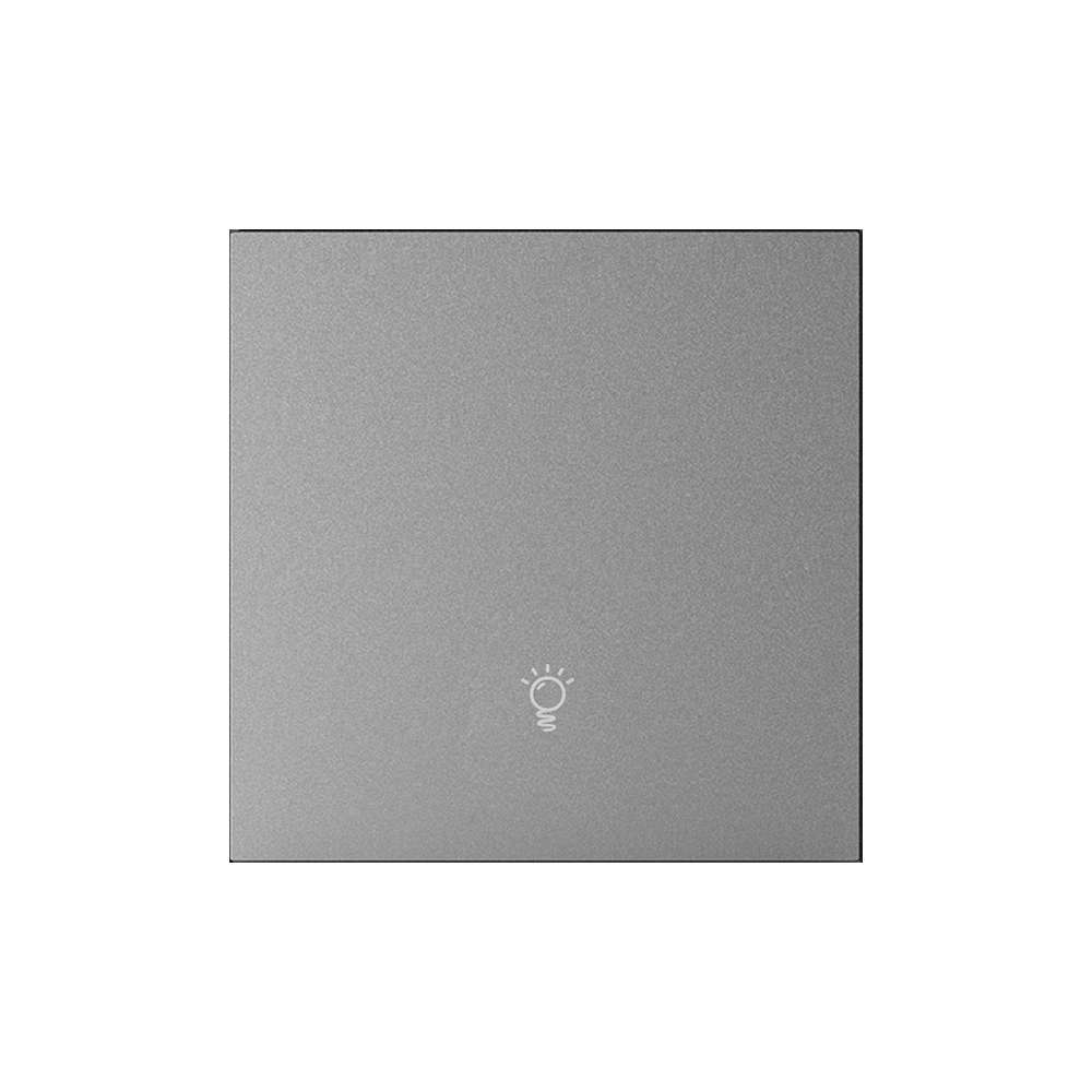 Công tắc zigbee loại nút nhấn, 1 phím, màu xám