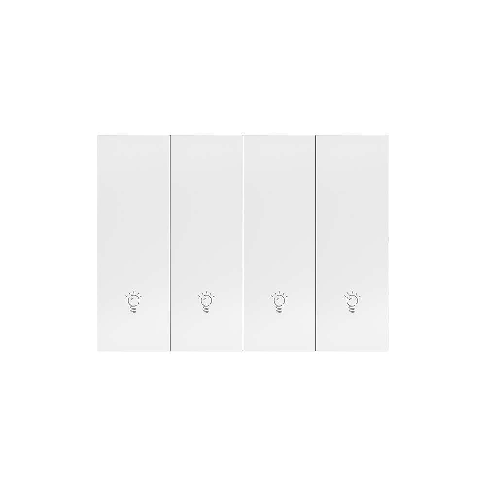 Công tắc zigbee loại nút nhấn, 4 phím, màu trắng