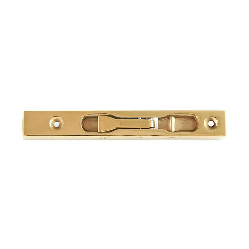 Chốt Âm Cho Cửa Gỗ 150mm Vàng Bóng
