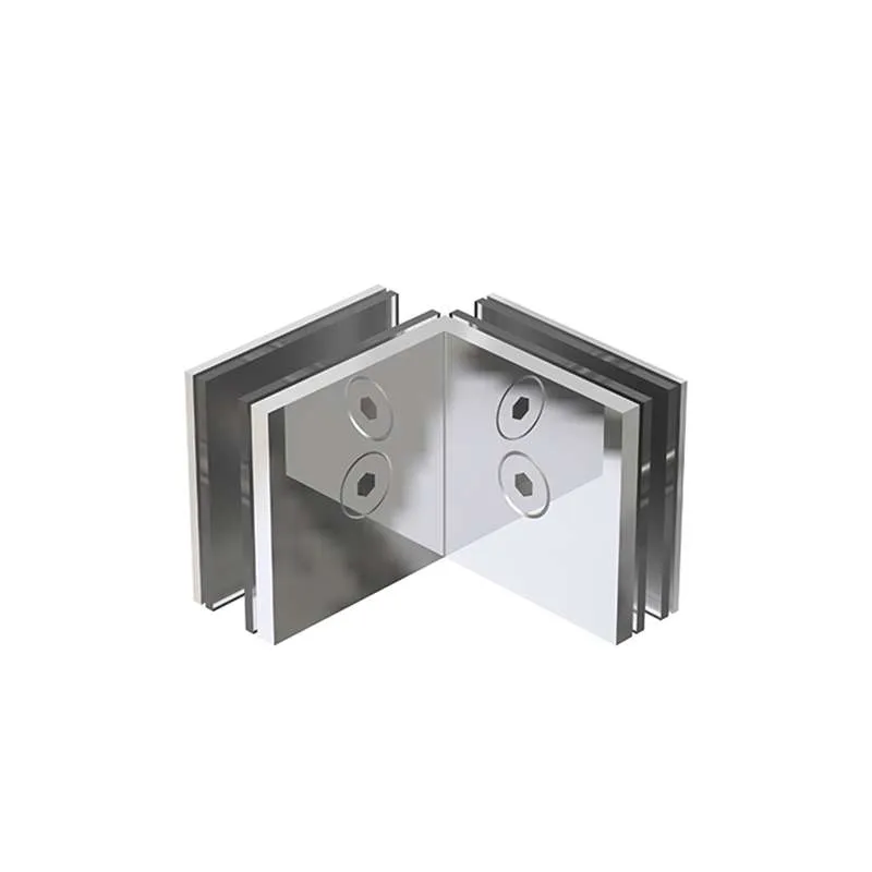 Kẹp Kính 90° Inox Bóng