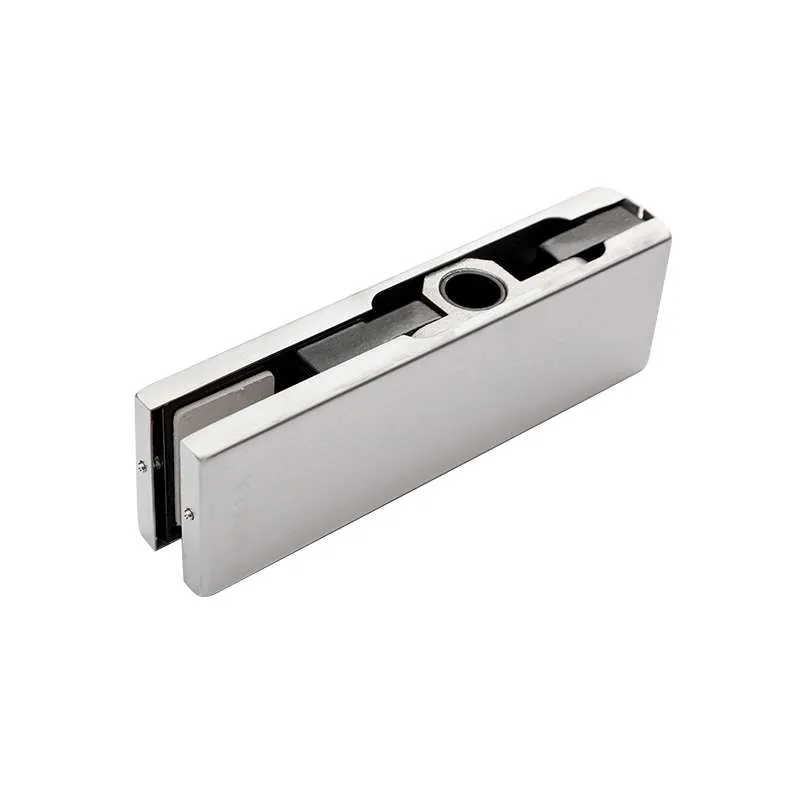 Kẹp Kính Dưới Inox Mờ