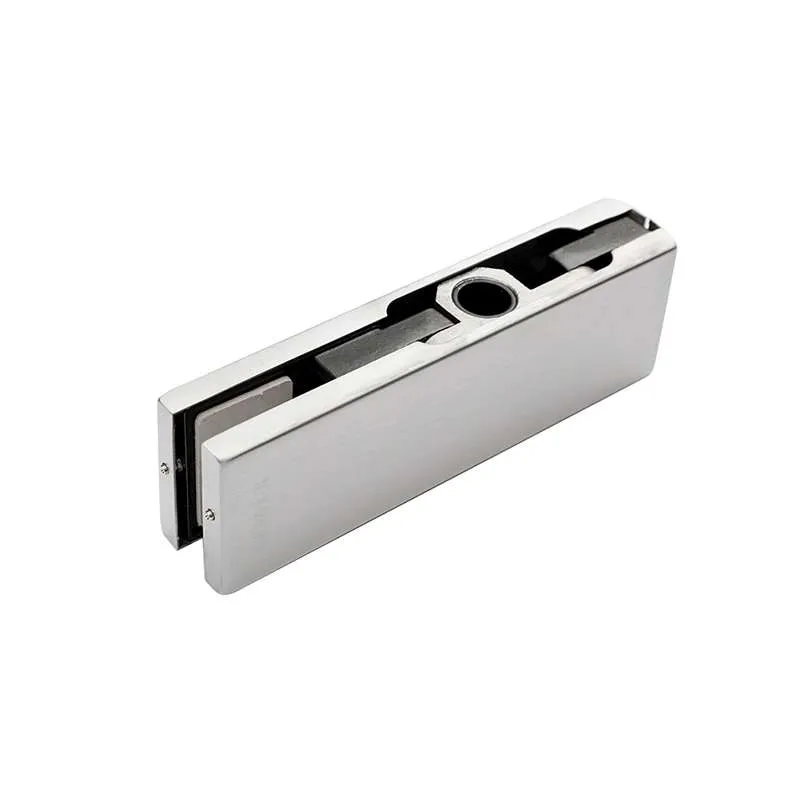 Kẹp Kính Trên Inox Mờ