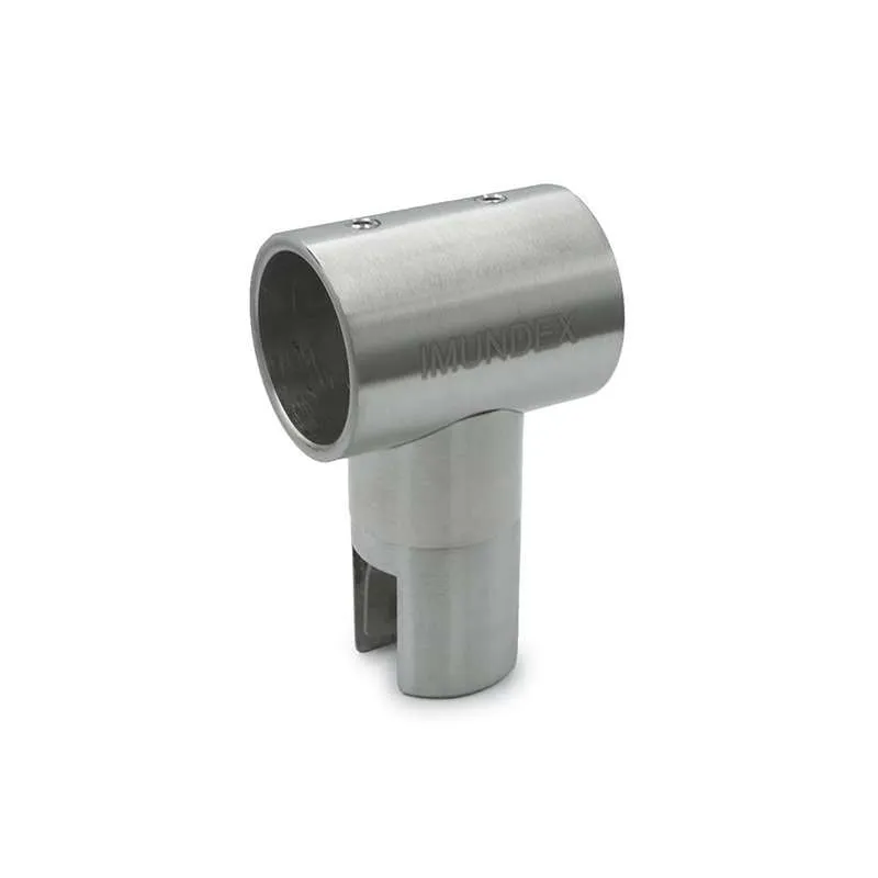 Pát Nối Thanh Treo Kính Inox Mờ