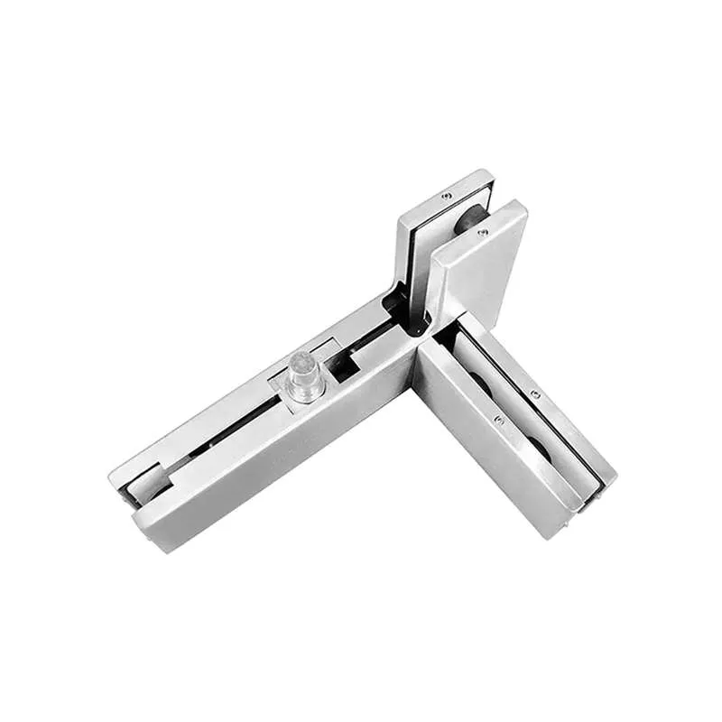 Kẹp Kính 3 Cạnh Inox Mờ