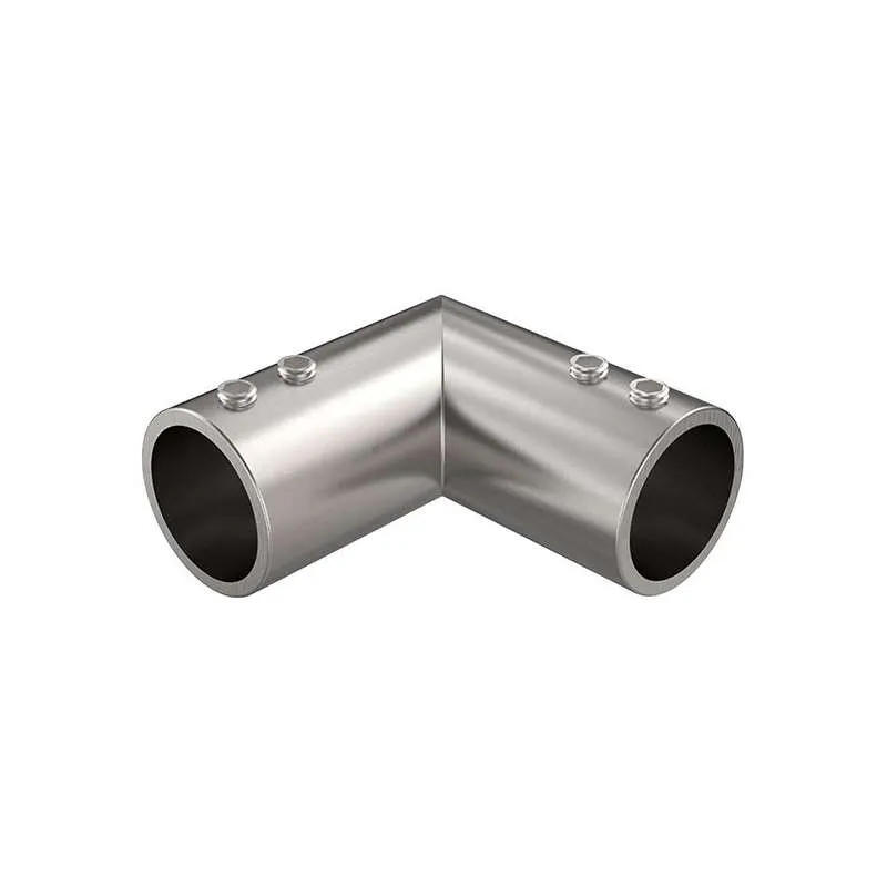 Pát Nối Thanh Treo 90° Inox Mờ