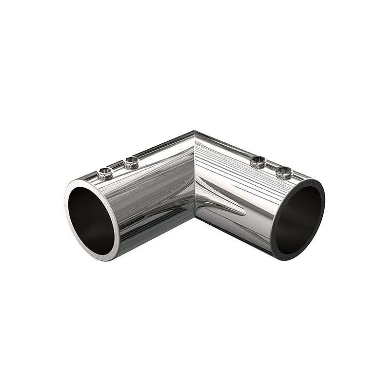 Pát Nối Thanh Treo 90° Inox Bóng